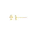 Minimalist Cross Stud Earrings JEE23630