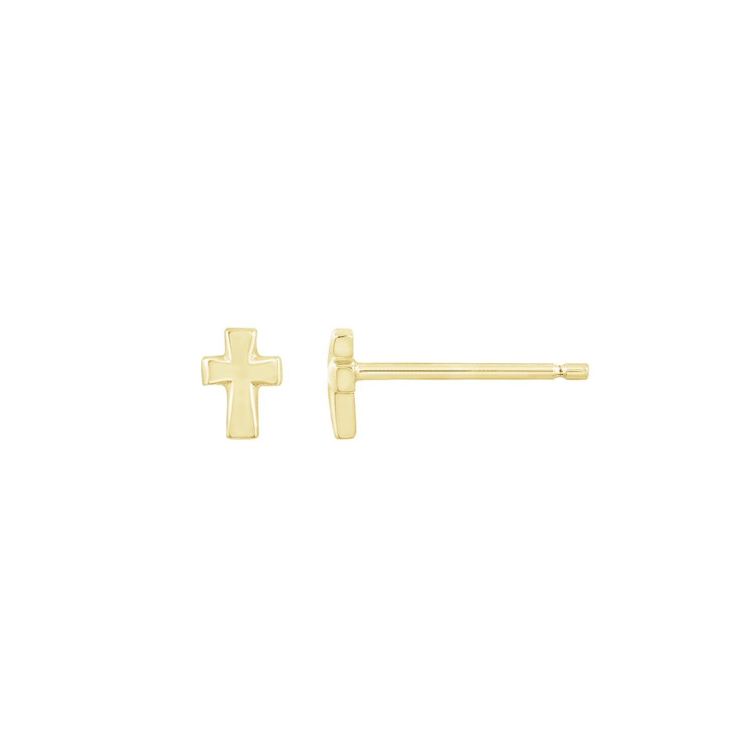 Minimalist Cross Stud Earrings JEE23630