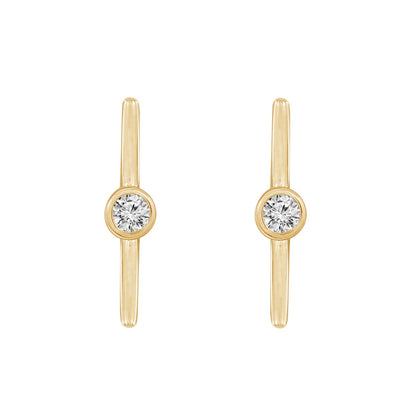 Bar Stud Earrings