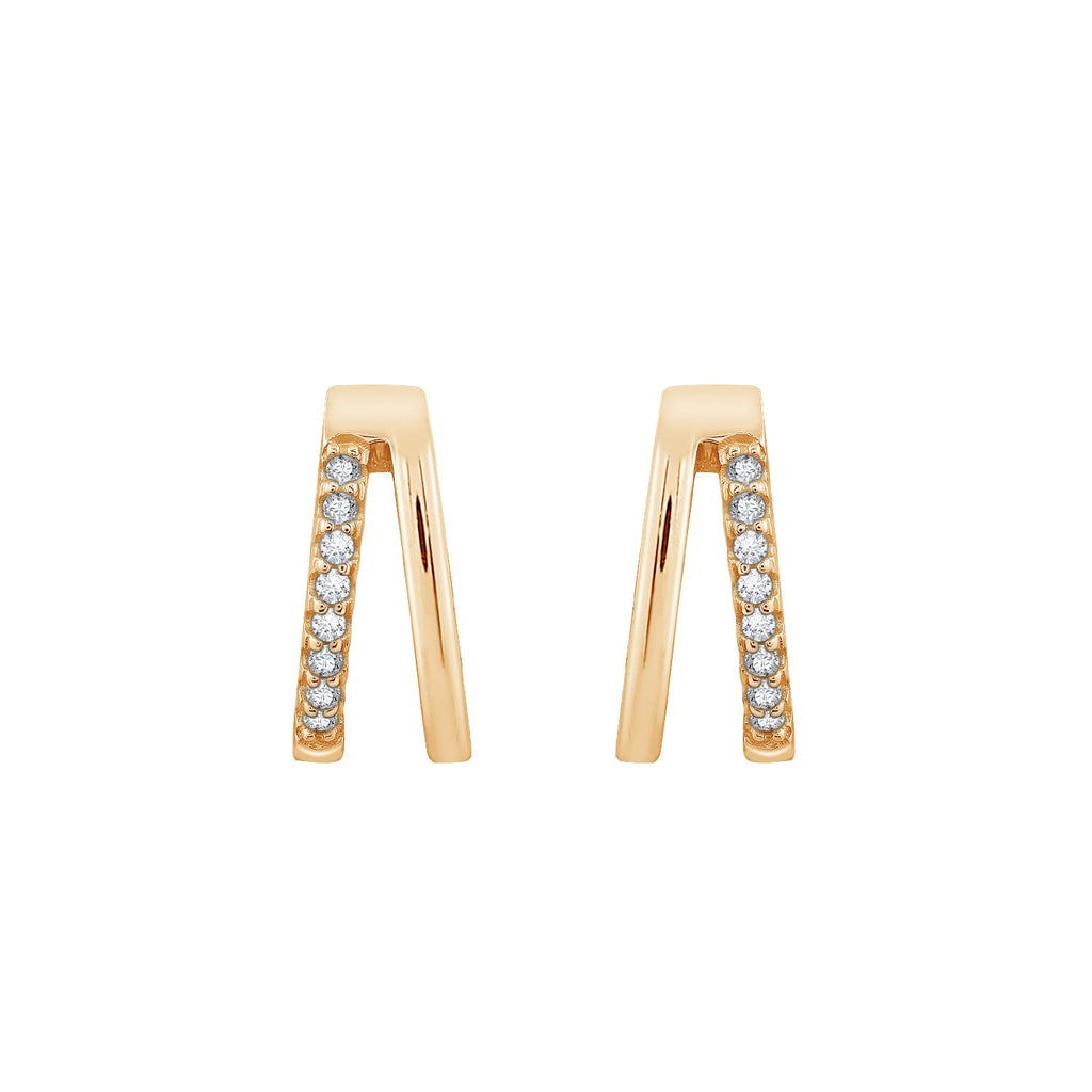 Double Split Hoop Earrings