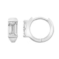 Solo Baguette Huggie Hoops