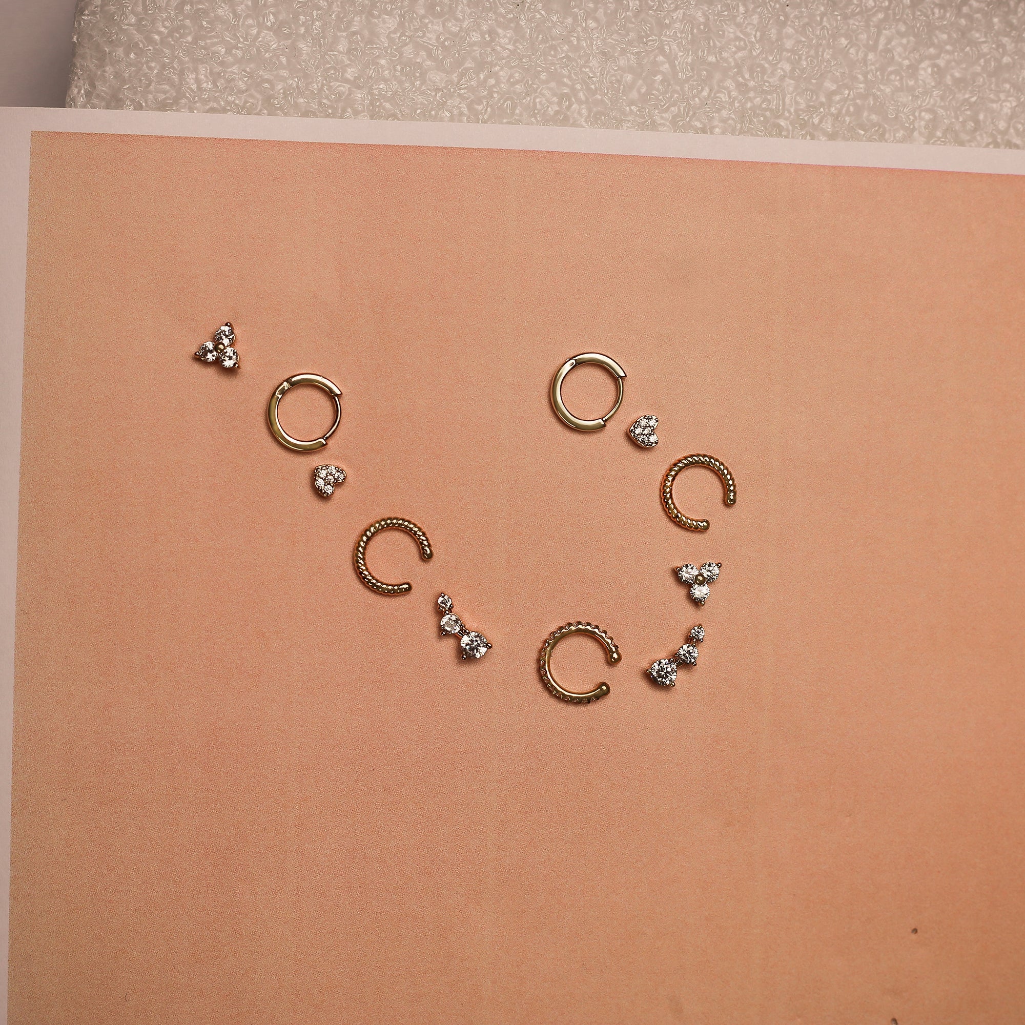 Star Map Tiny Stud Earrings JEE22254