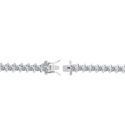 5.40-Carat Round Cut Tennis Bracelet