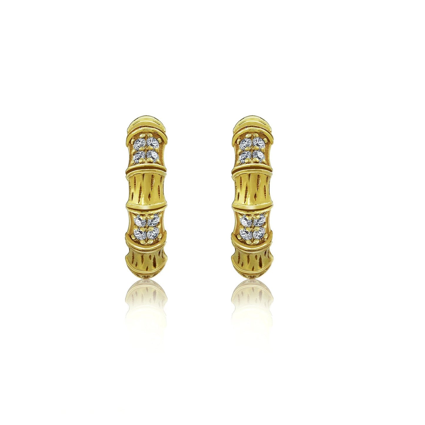 Bamboo Joints Earrings