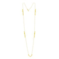 Cluster Disc Station Necklace