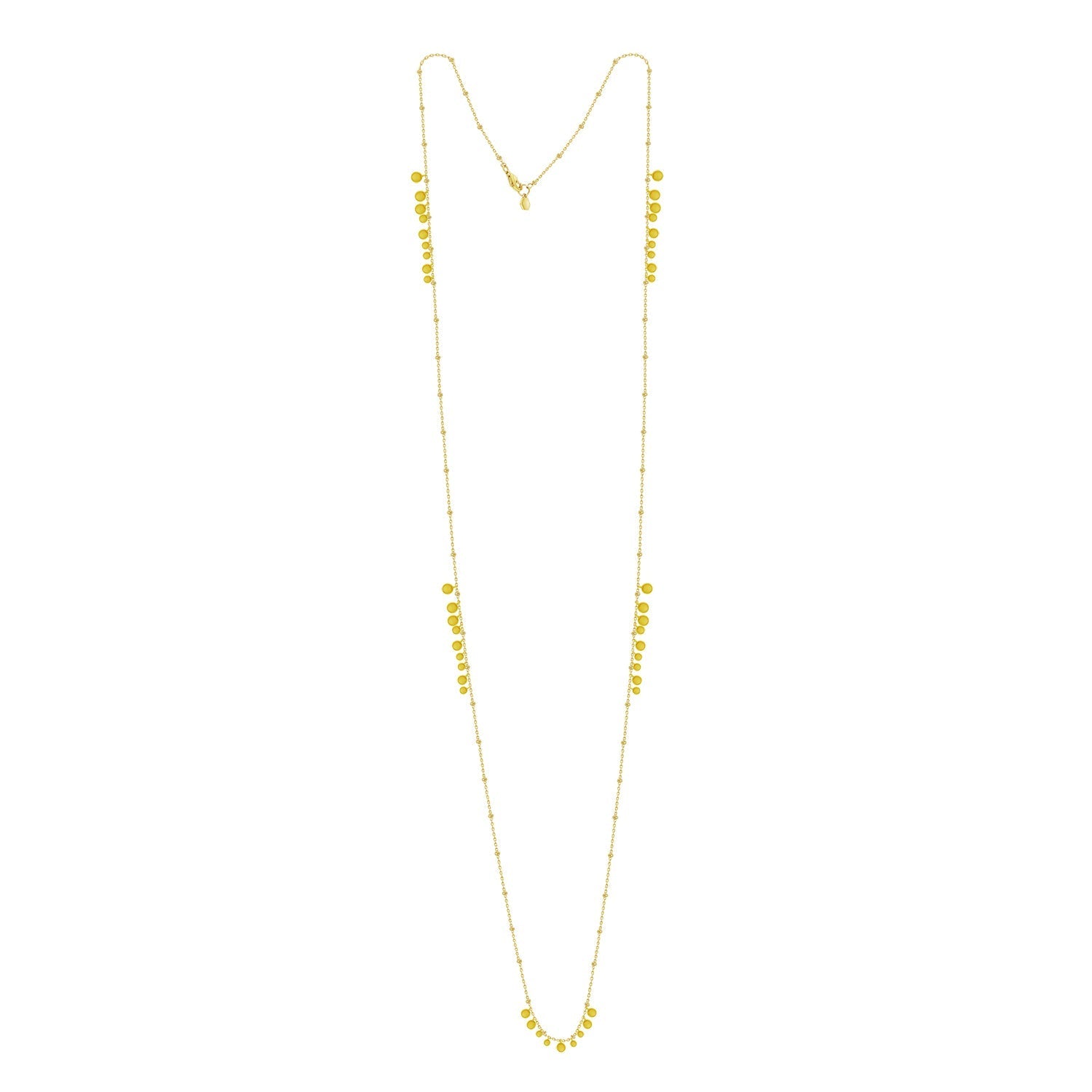 Cluster Disc Station Necklace