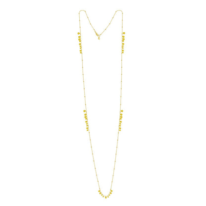 Cluster Disc Station Necklace