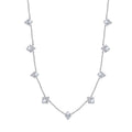 Chevron Station Necklace