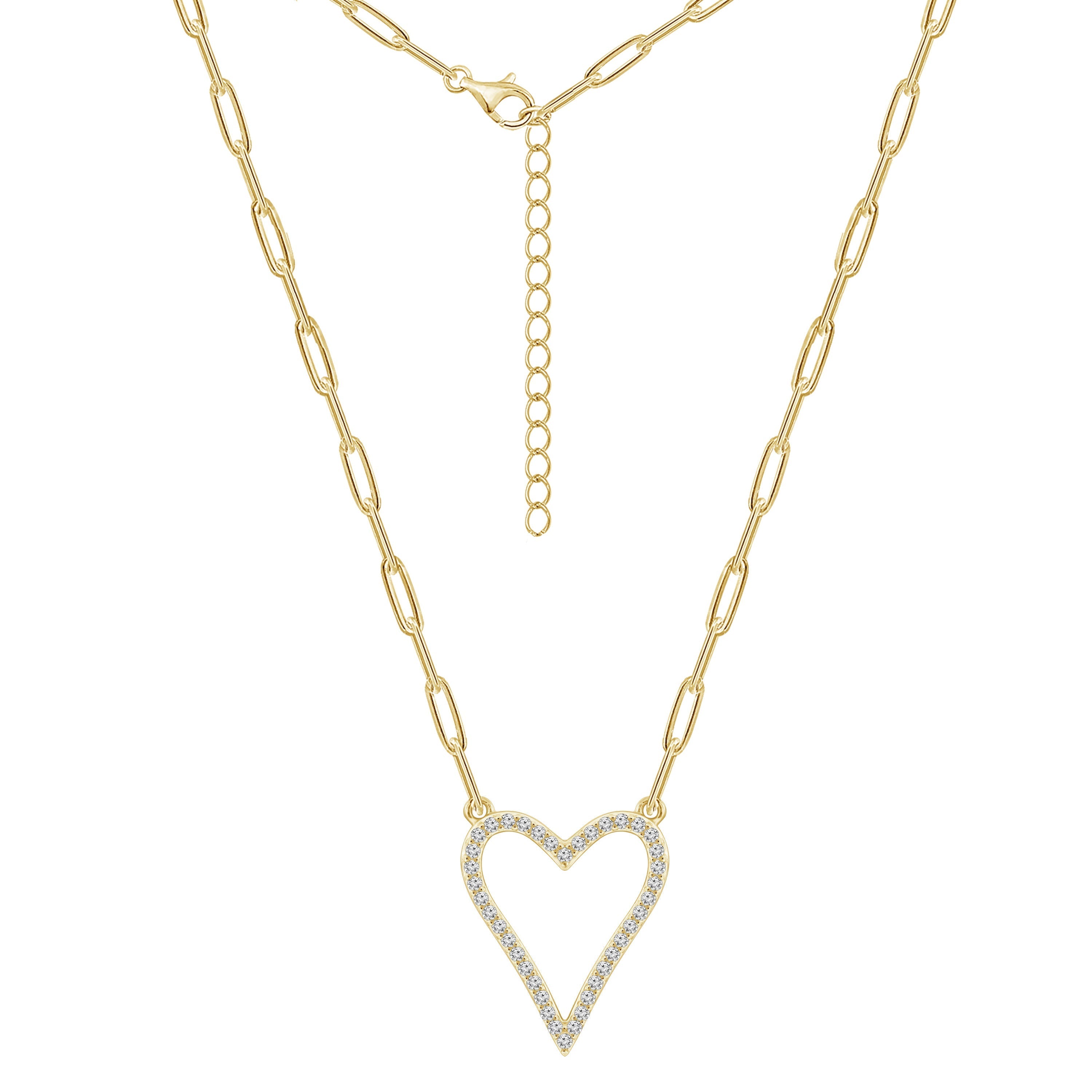 Heart Pendant Necklace JEN24118