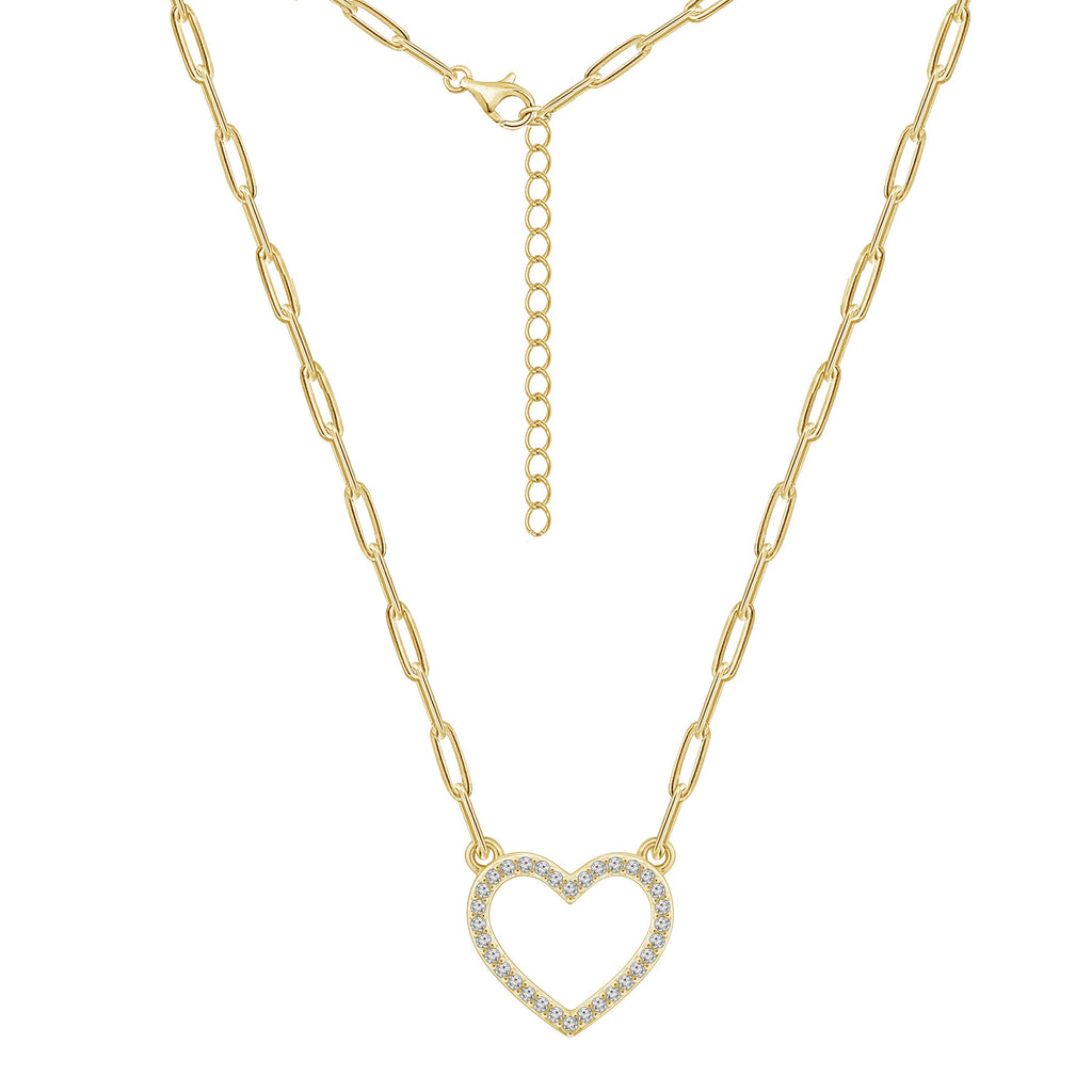 Heart Pendant Necklace JEN24119