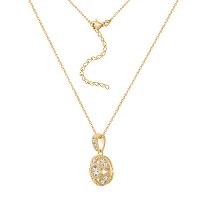 Hollow Antique Pendant Necklace_6