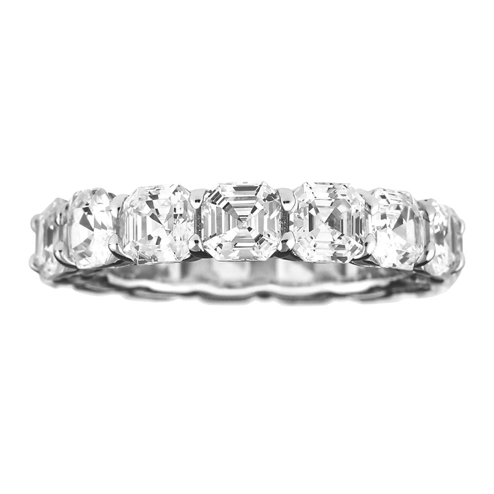 Asscher Eternity Ring
