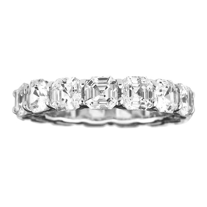 Asscher Eternity Ring