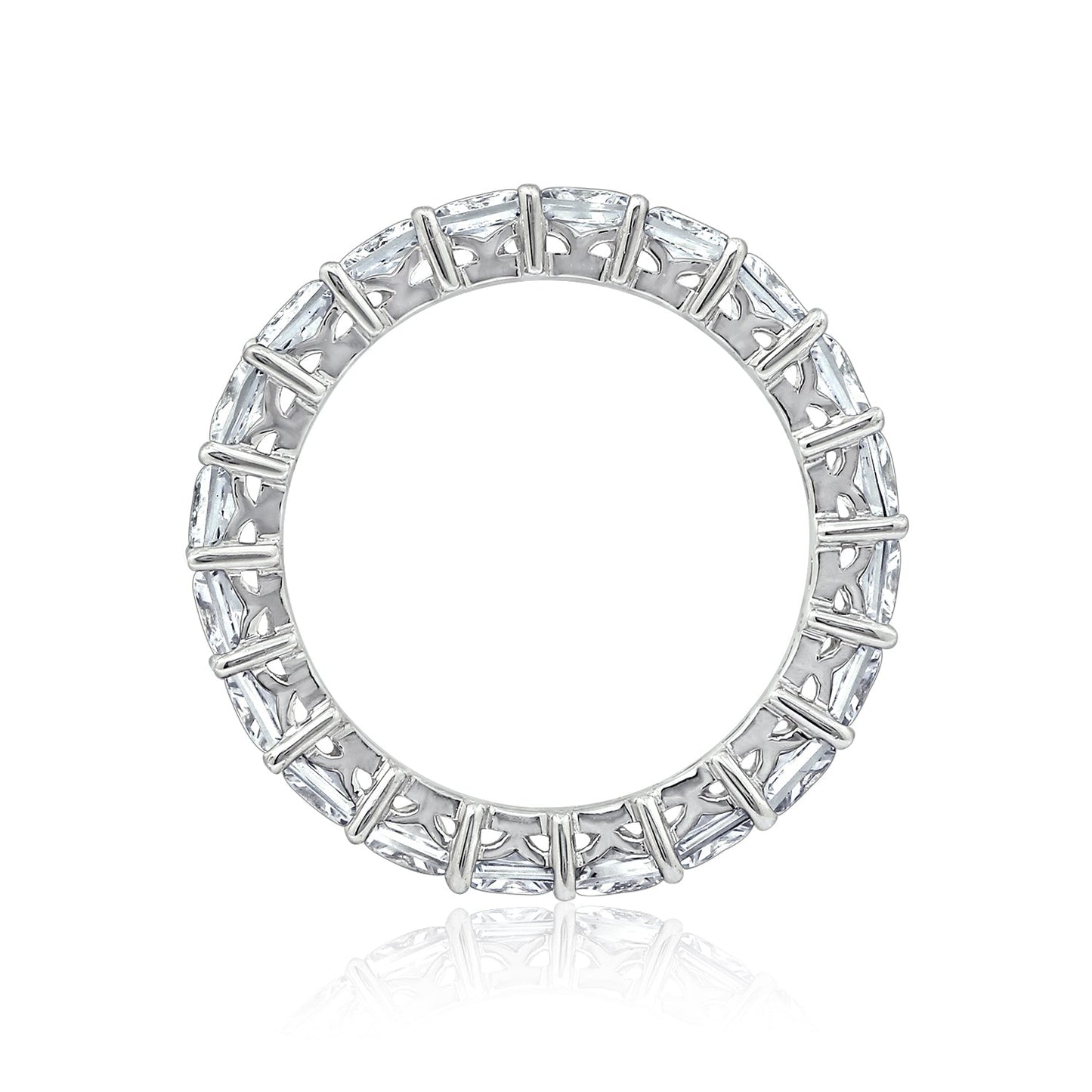 4.90 cttw Princess Cut Eternity Ring