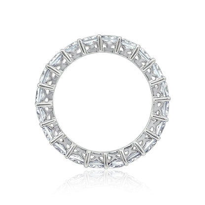 4.90 cttw Princess Cut Eternity Ring