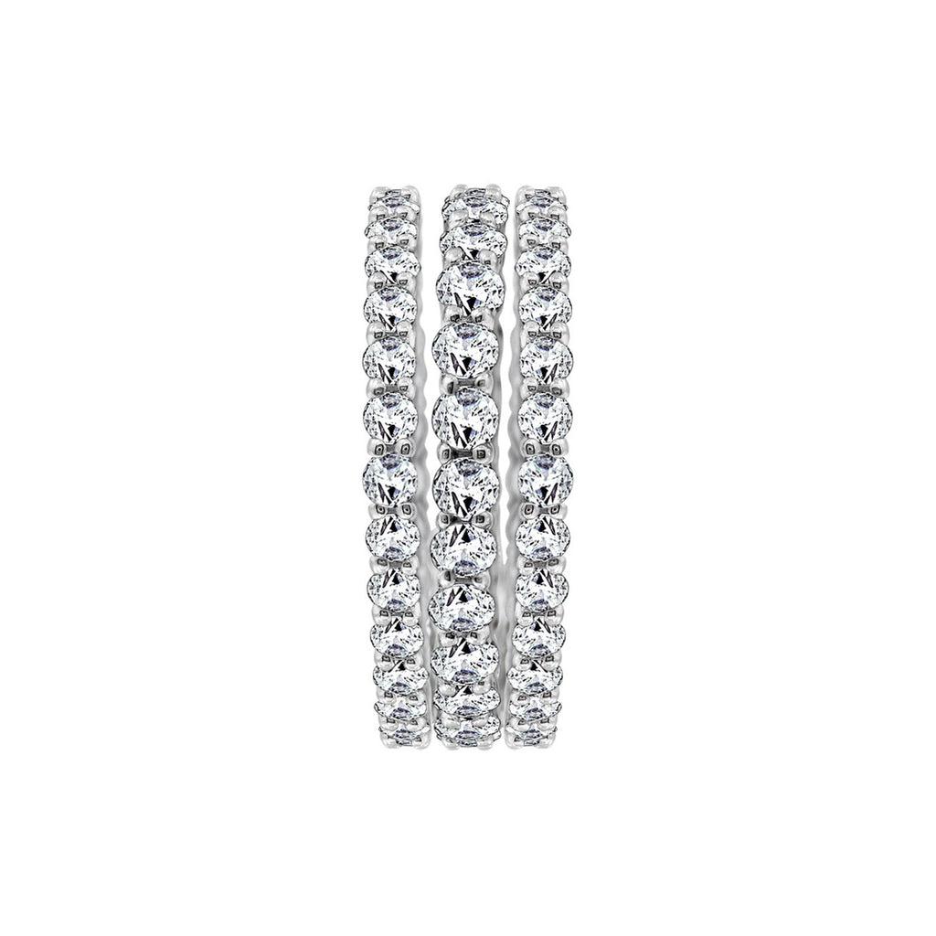 Set of Three Eternity Band Ring