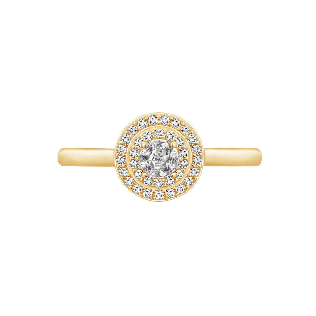 Double Halo Ring