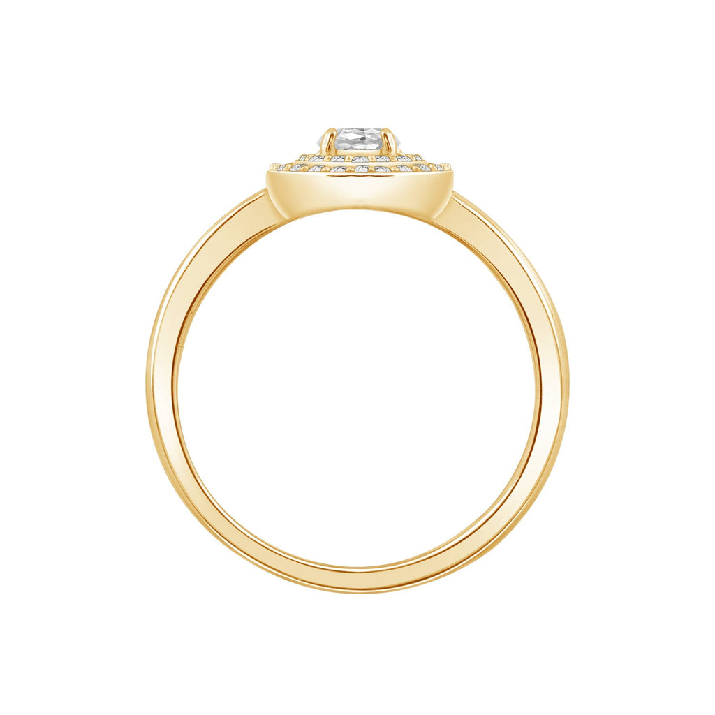 Double Halo Ring