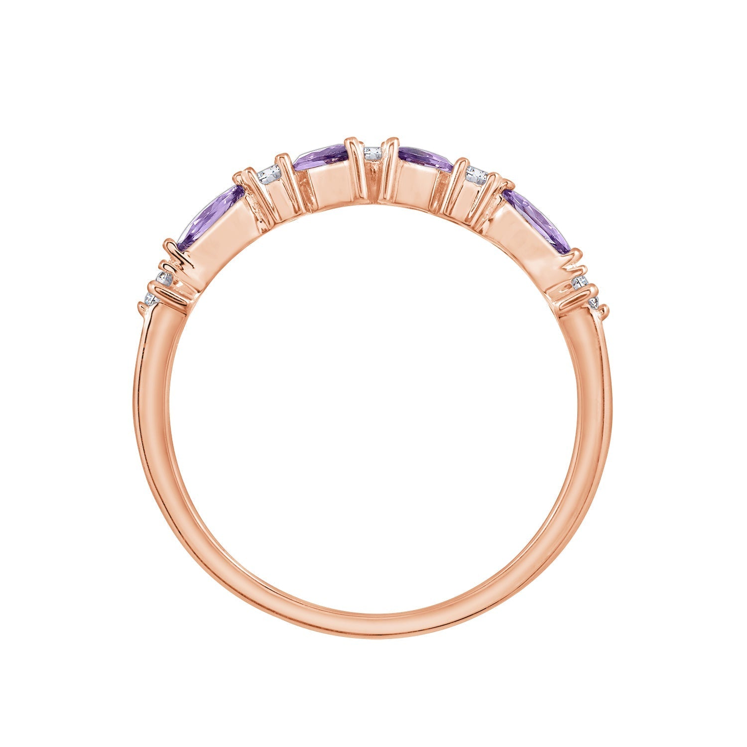 Wavy Band Ring(3)
