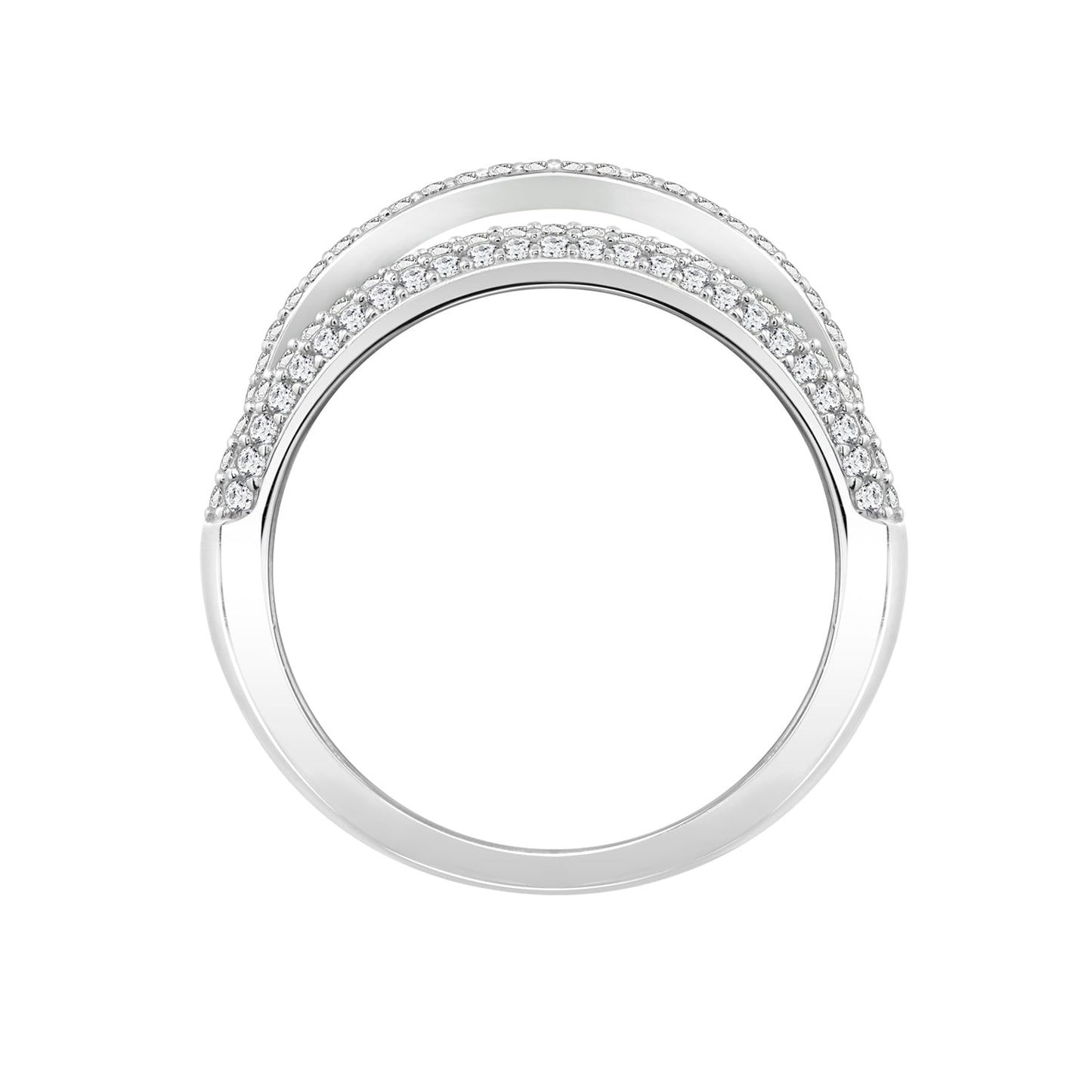 Crisscross Spiral Ring JER25724