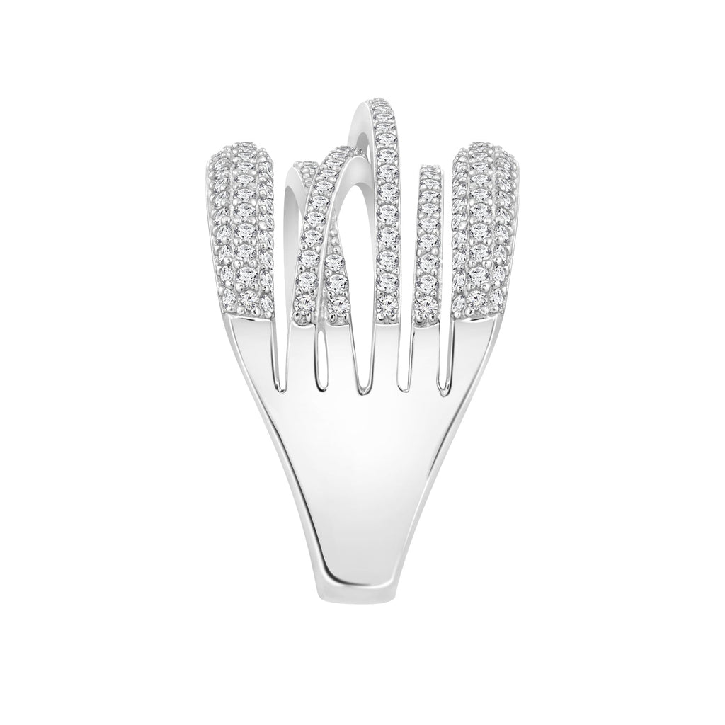 Crisscross Spiral Ring JER25724