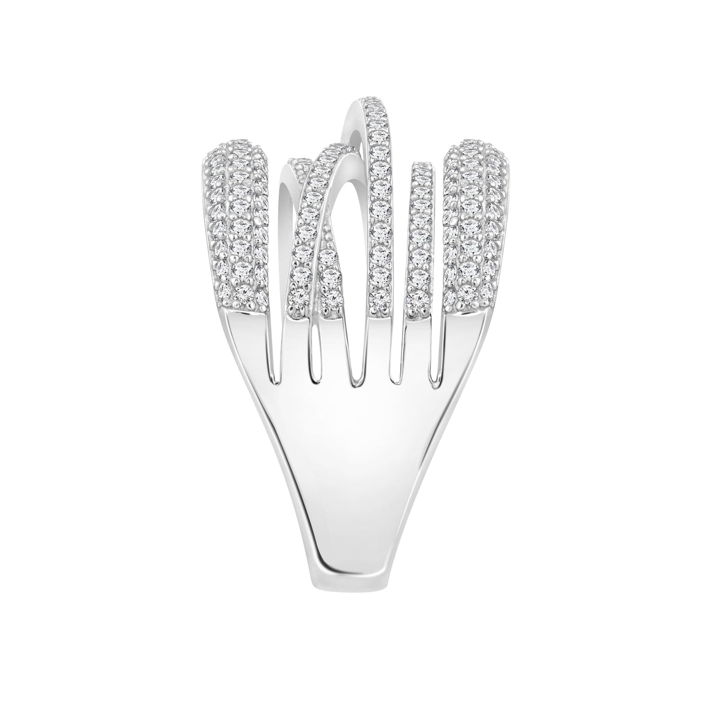 Crisscross Spiral Ring JER25724