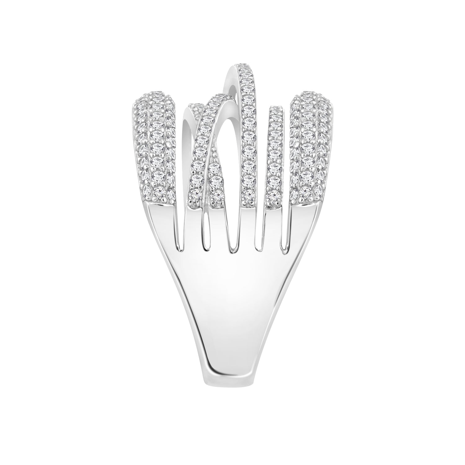 Crisscross Spiral Ring JER25724