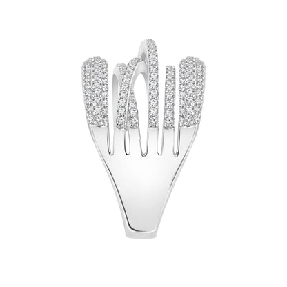 Crisscross Spiral Ring JER25724