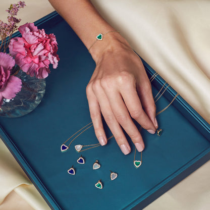 Tears of Emerald Drop Earrings