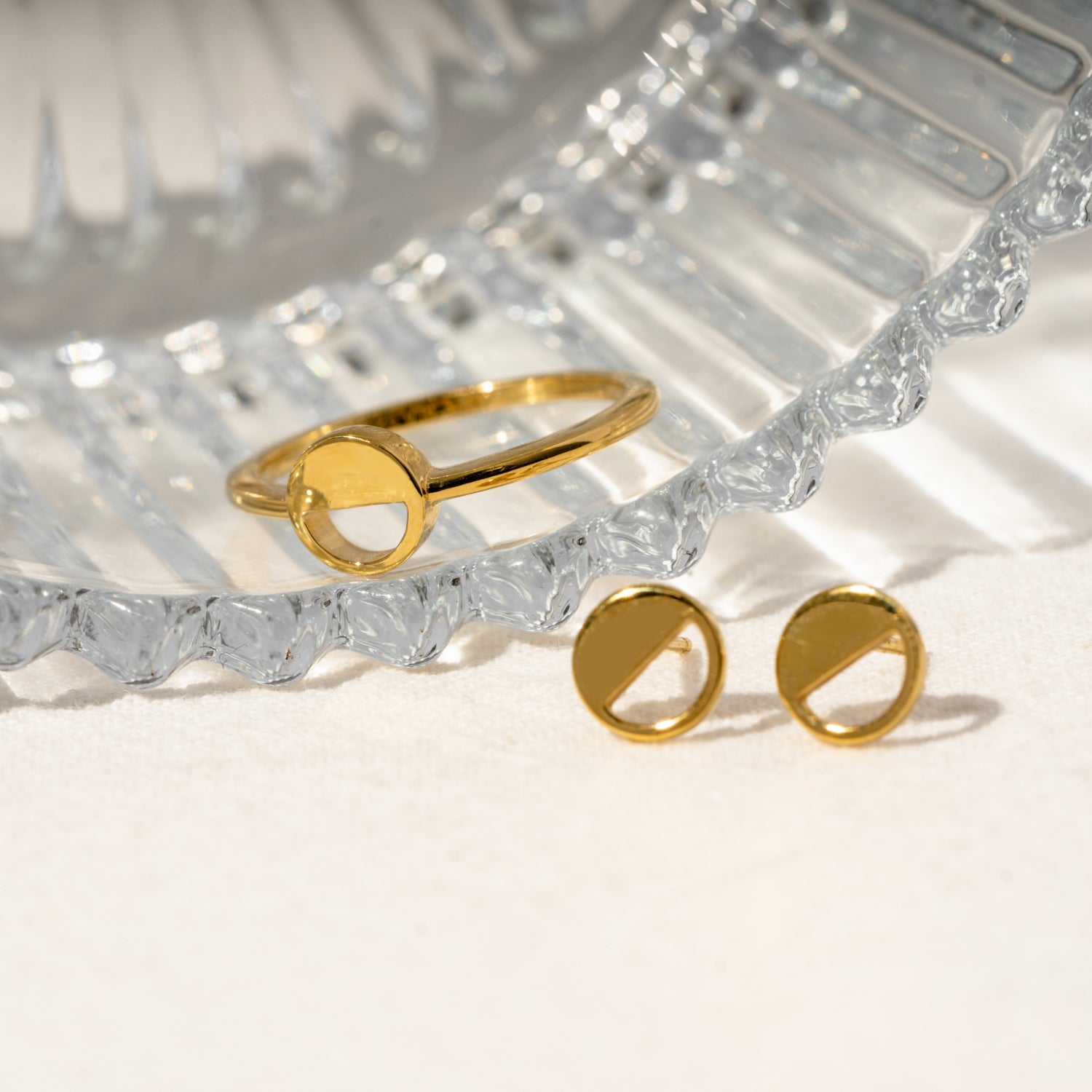 Semi Circle Ring