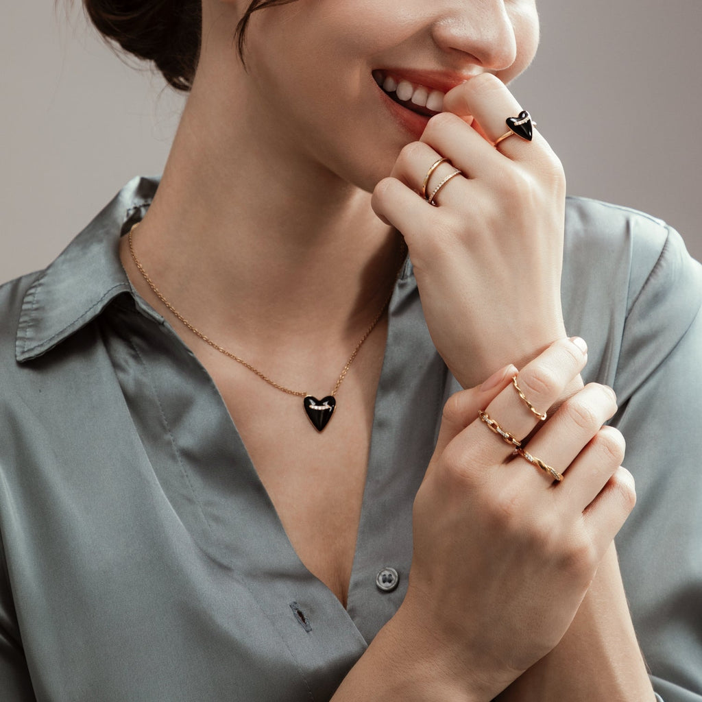 Pavé Twist Ring