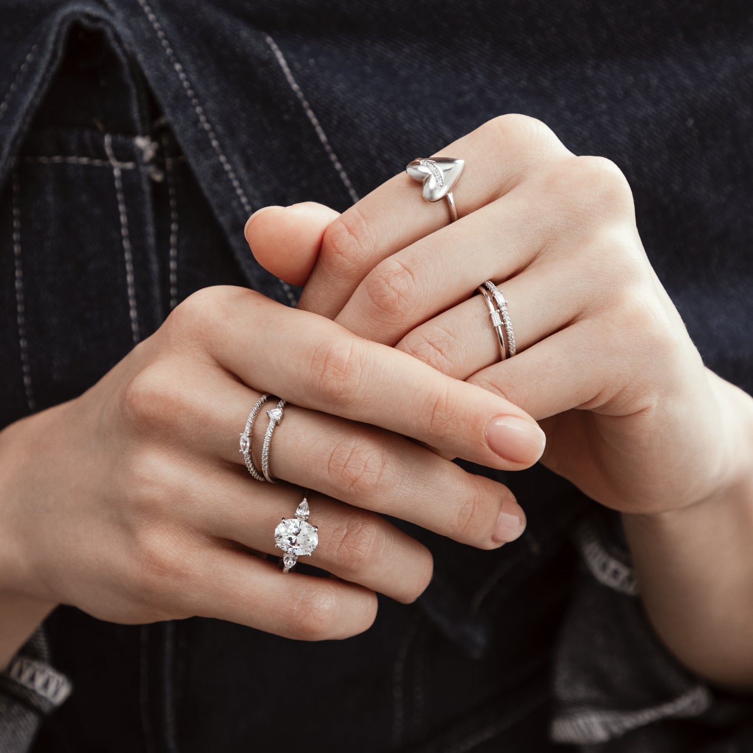Solo Baguette Petite Ring