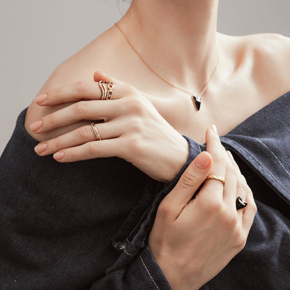 Alternative Paper Clip Chain Ring