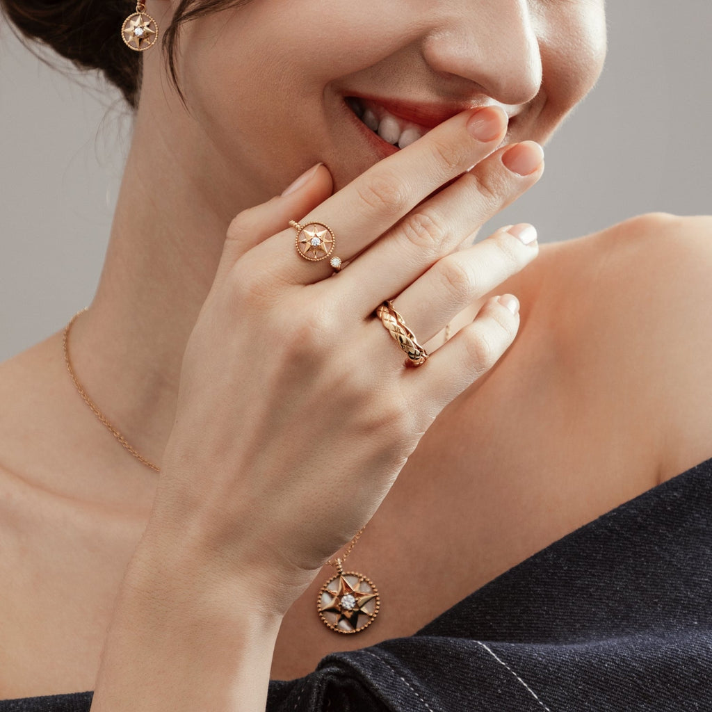 Golden Wave Ring