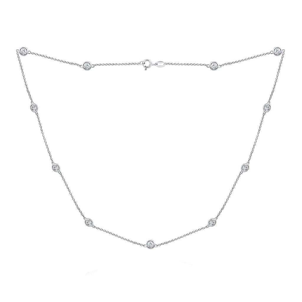 Round-Cut by The Yard Necklace