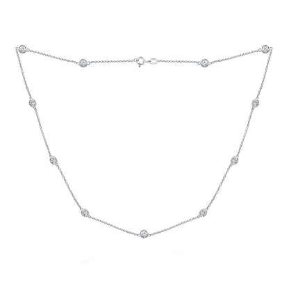 Round-Cut by The Yard Necklace