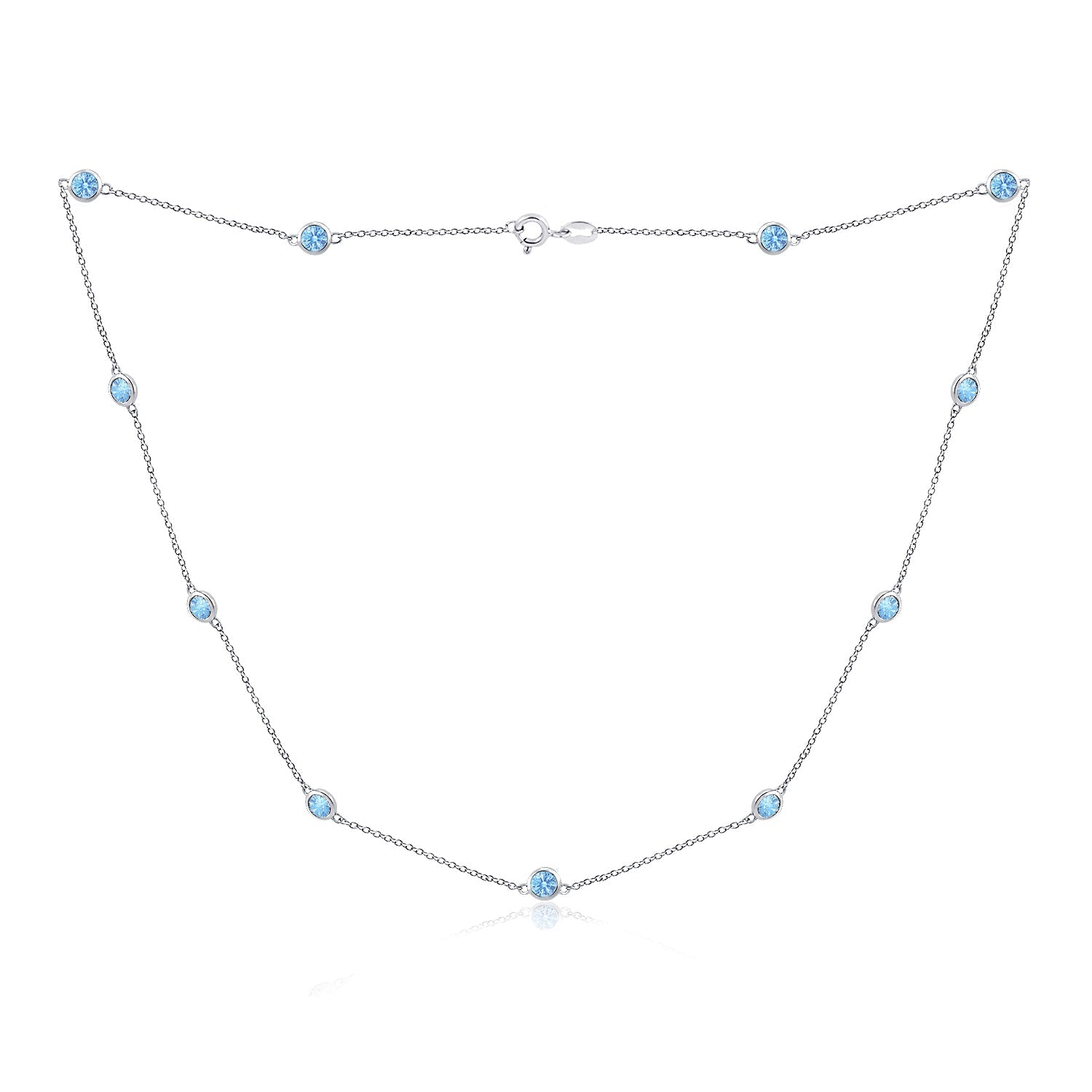 Round-Cut By The Yard Necklace