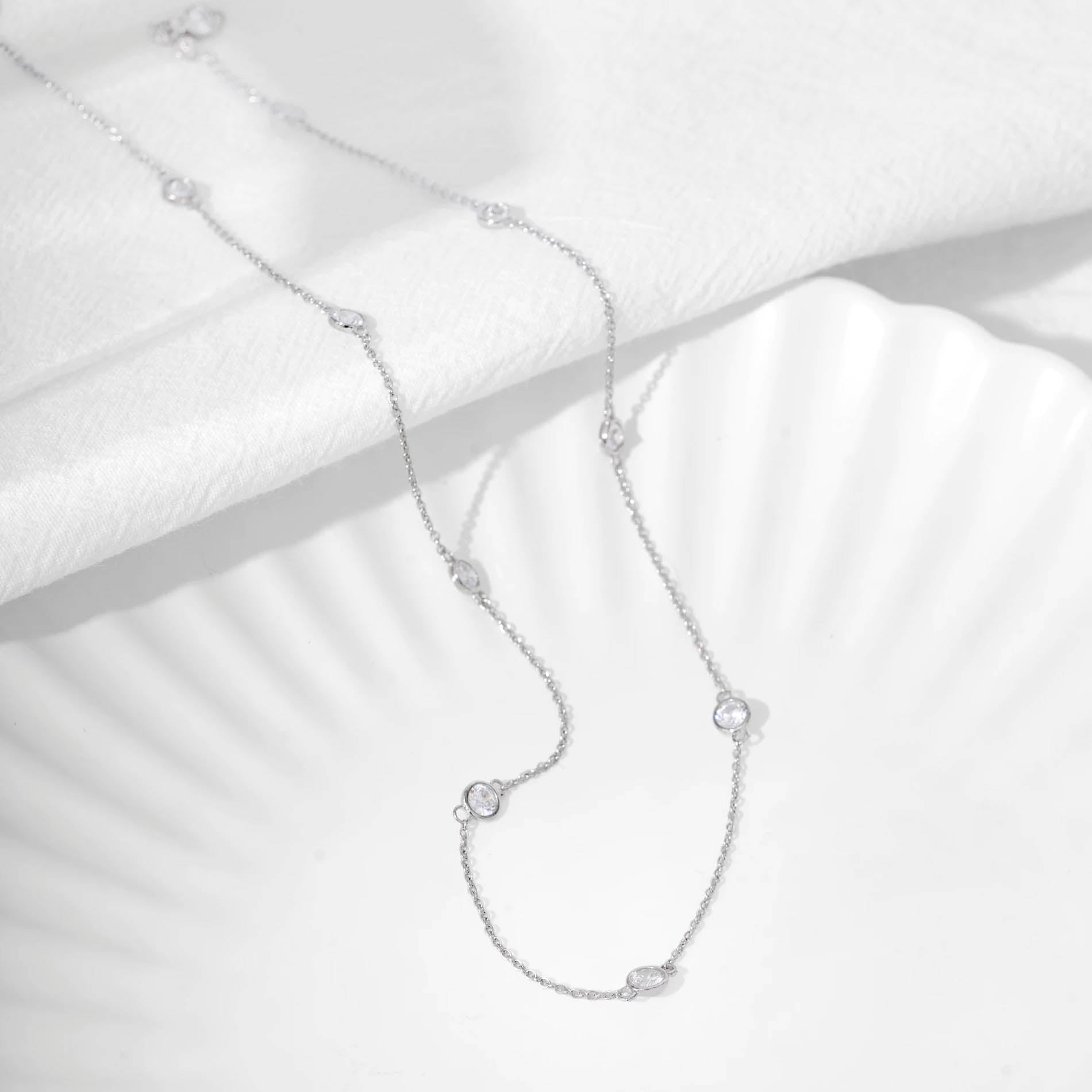 Round-Cut by The Yard Necklace