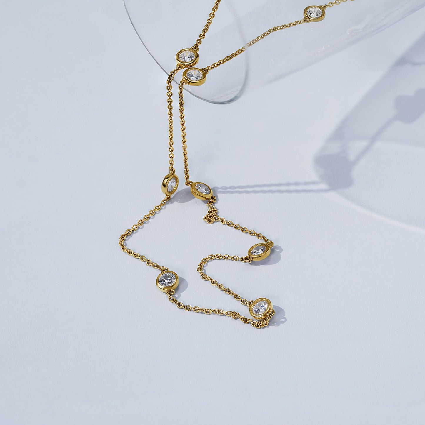 Round-Cut by The Yard Necklace