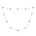White Station Necklace