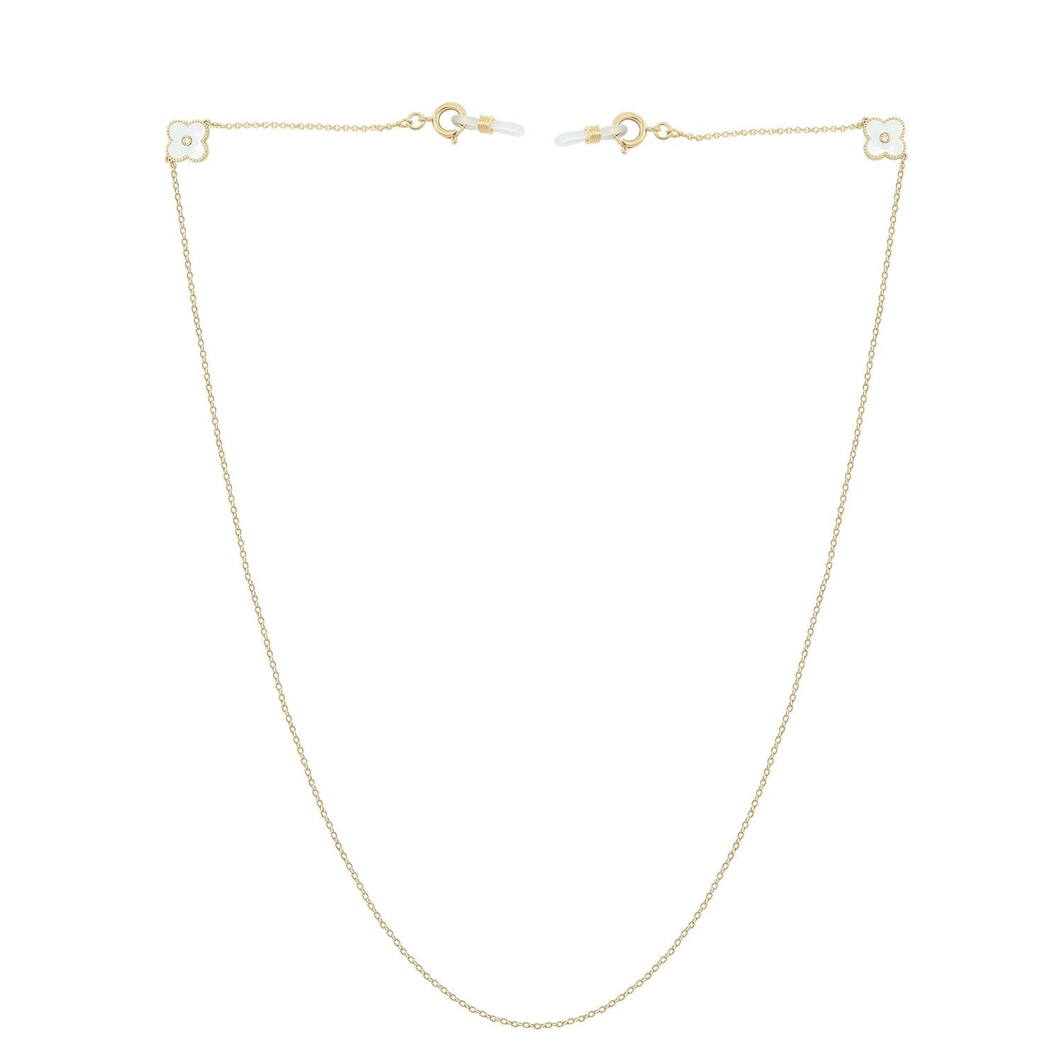 Clover Mask and Glasses Chain