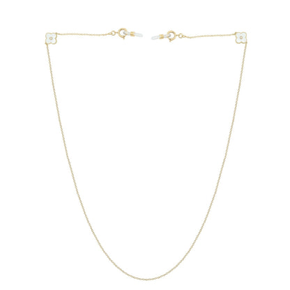 Clover Mask and Glasses Chain