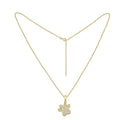 Paw Print Pendant Necklace
