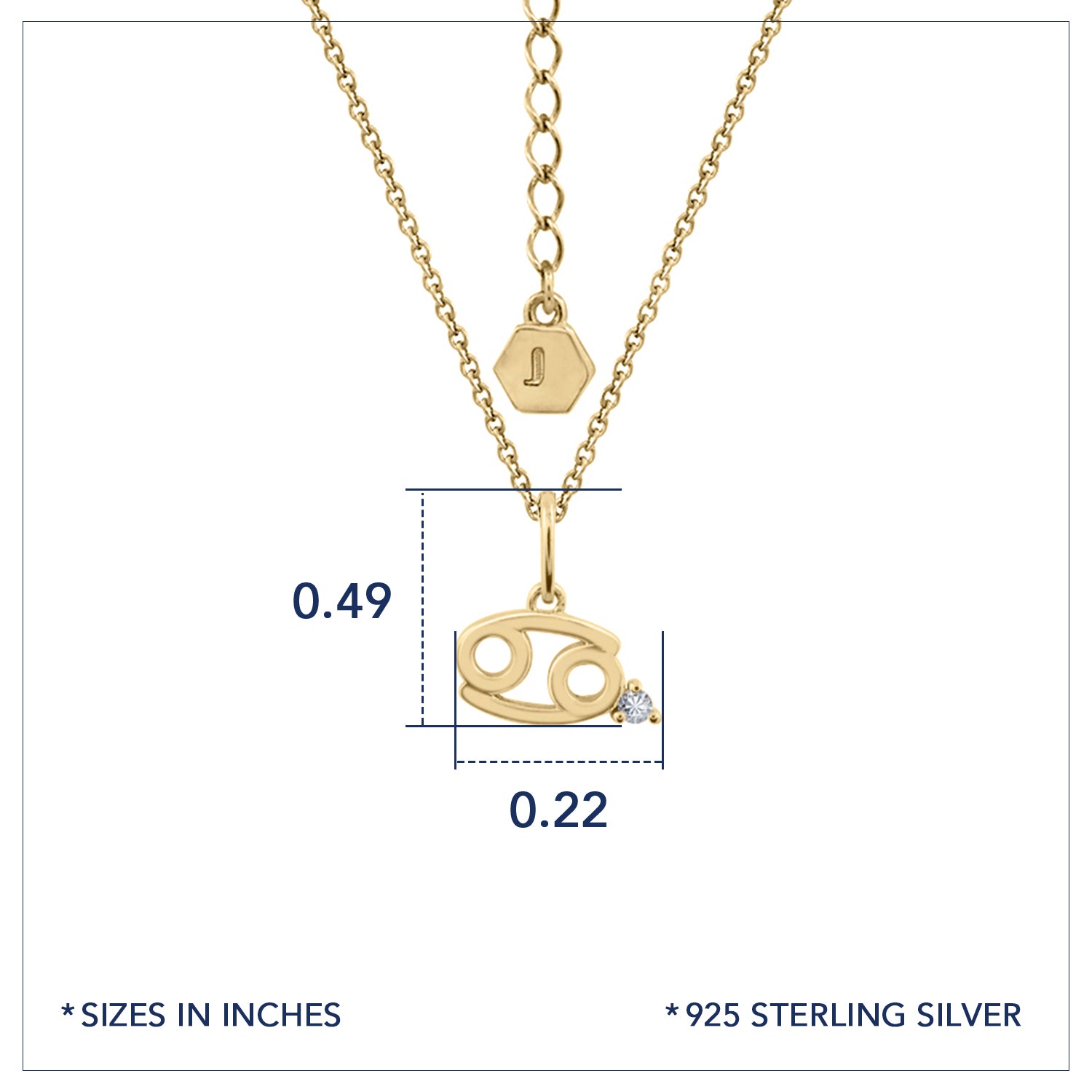 Horoscope Zodiac Necklace JEP237