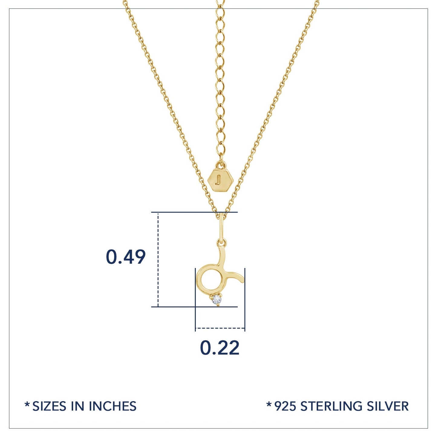 Horoscope Zodiac Necklace JEP237