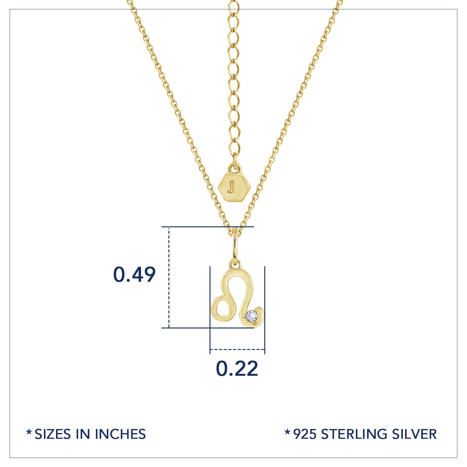 Horoscope Zodiac Necklace JEP237