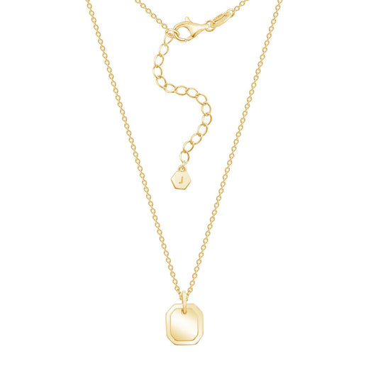 Square Tag Necklace