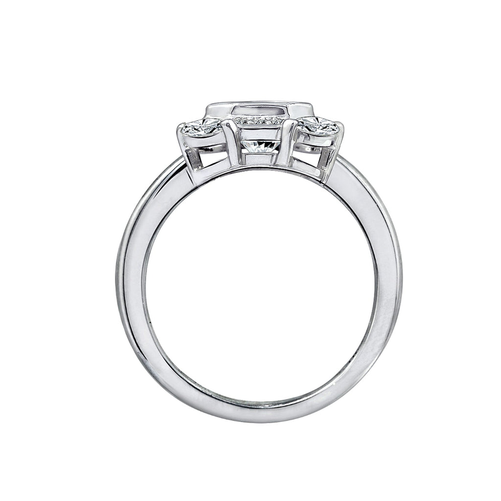 Pippa Asscher Cut Antique Ring
