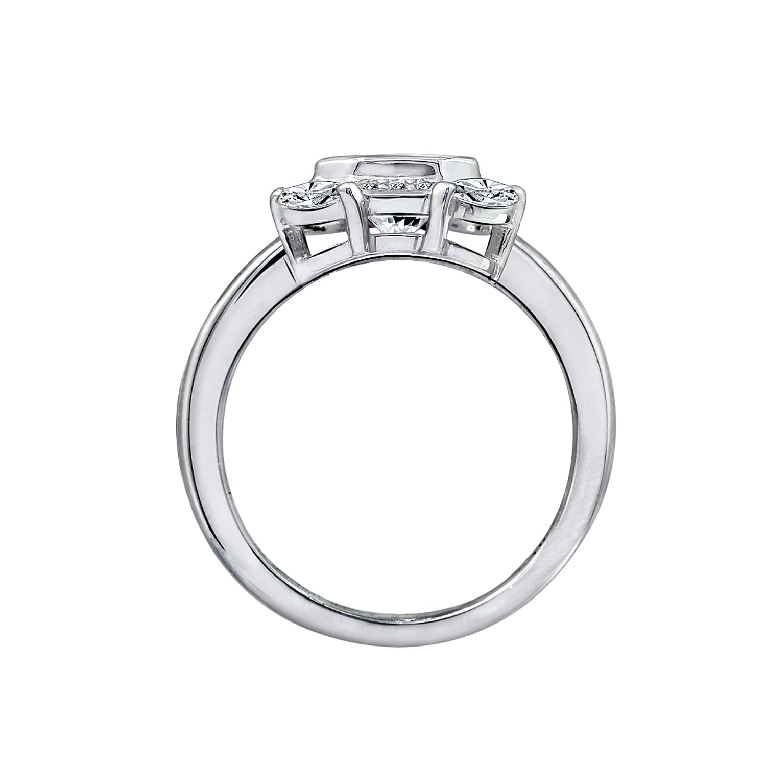 Pippa Asscher Cut Antique Ring