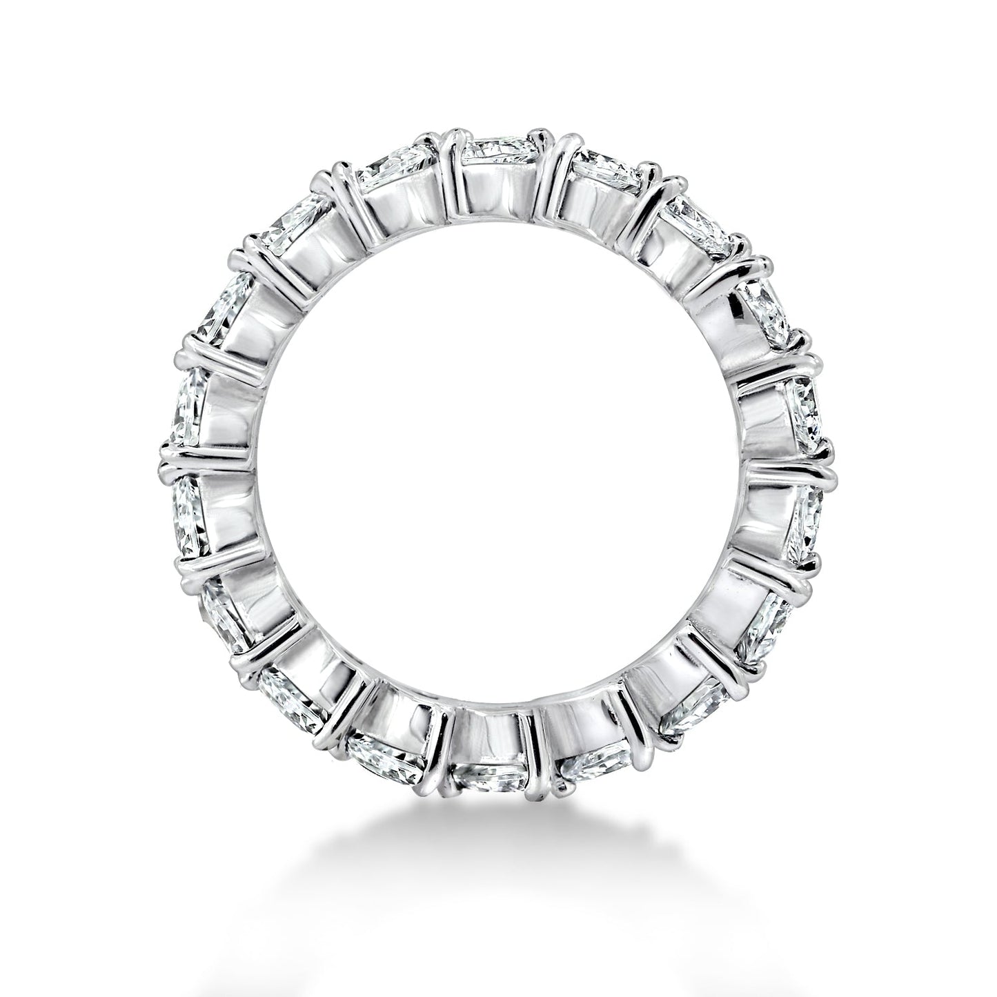 Heart All-Around Eternity Ring
